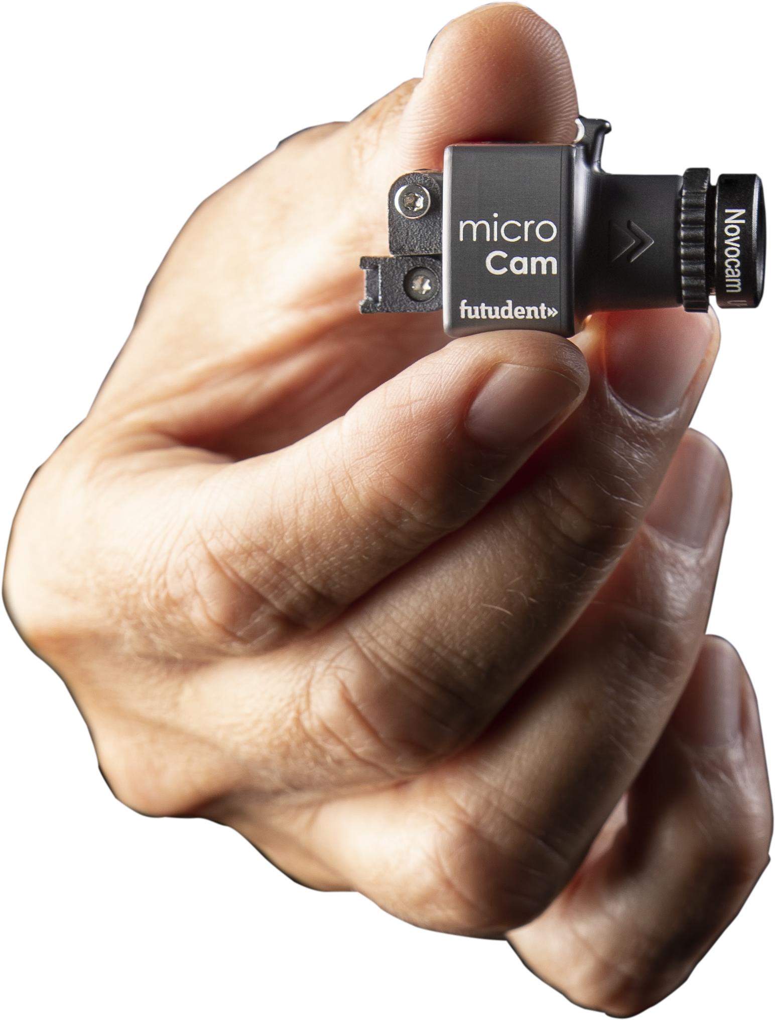 Microcam In Hand Cropped - Microcam Futudent (1917x2228), Png Download