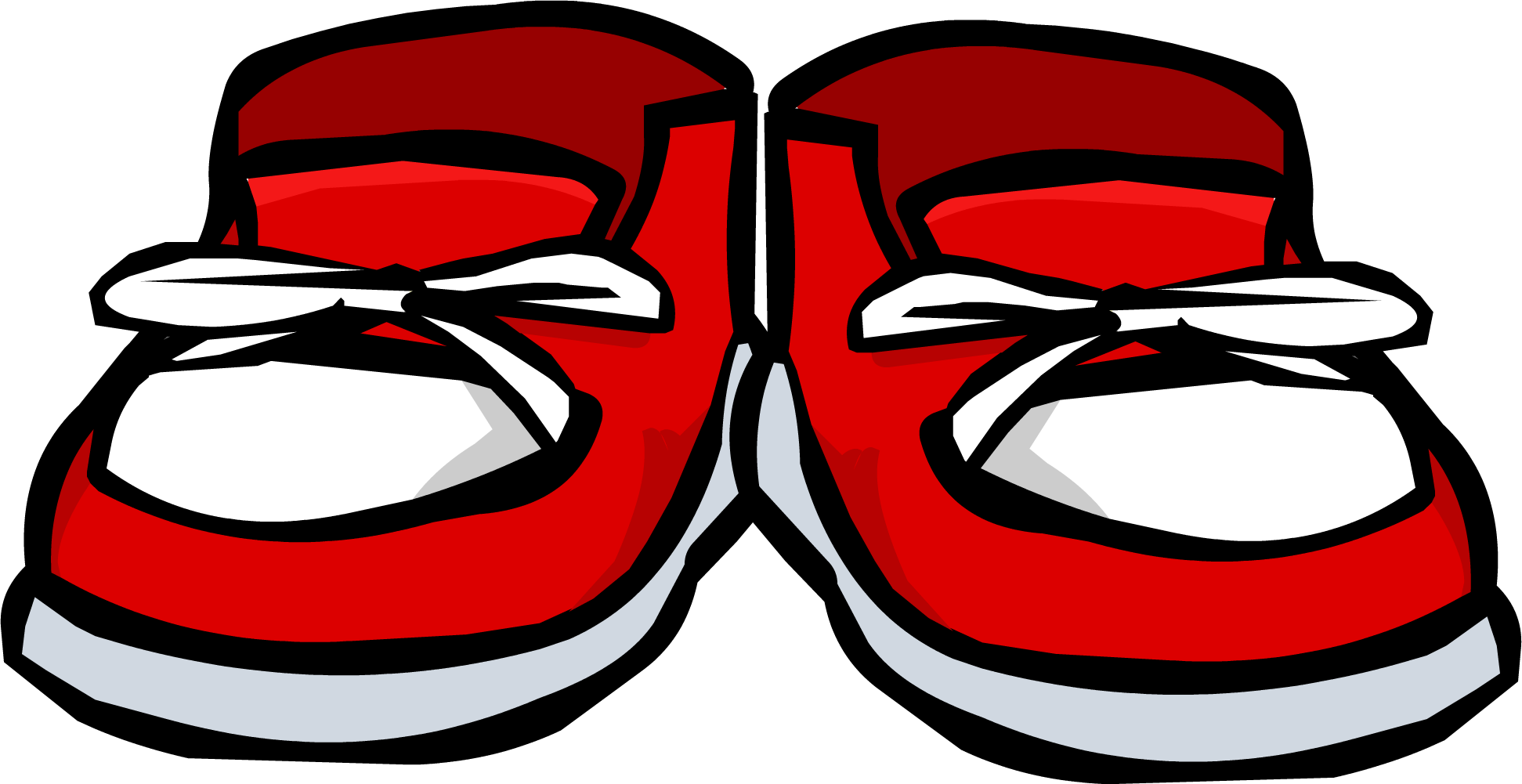 Jpg Black And White Stock Club Penguin Rewritten Wiki - Club Penguin Shoes (1943x1001), Png Download