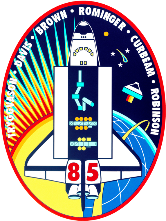 Sts 85 Patch - Sts 85 (572x768), Png Download
