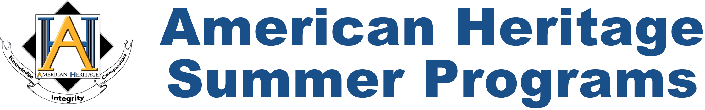 South Florida Summer Camps & Programs For Kids - American Heritage School (2480x518), Png Download