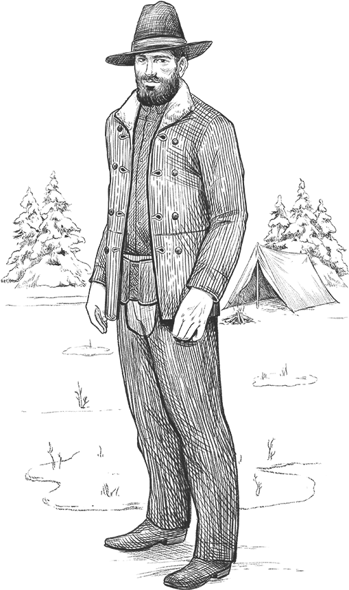 The Vaquero - Sketch (530x900), Png Download