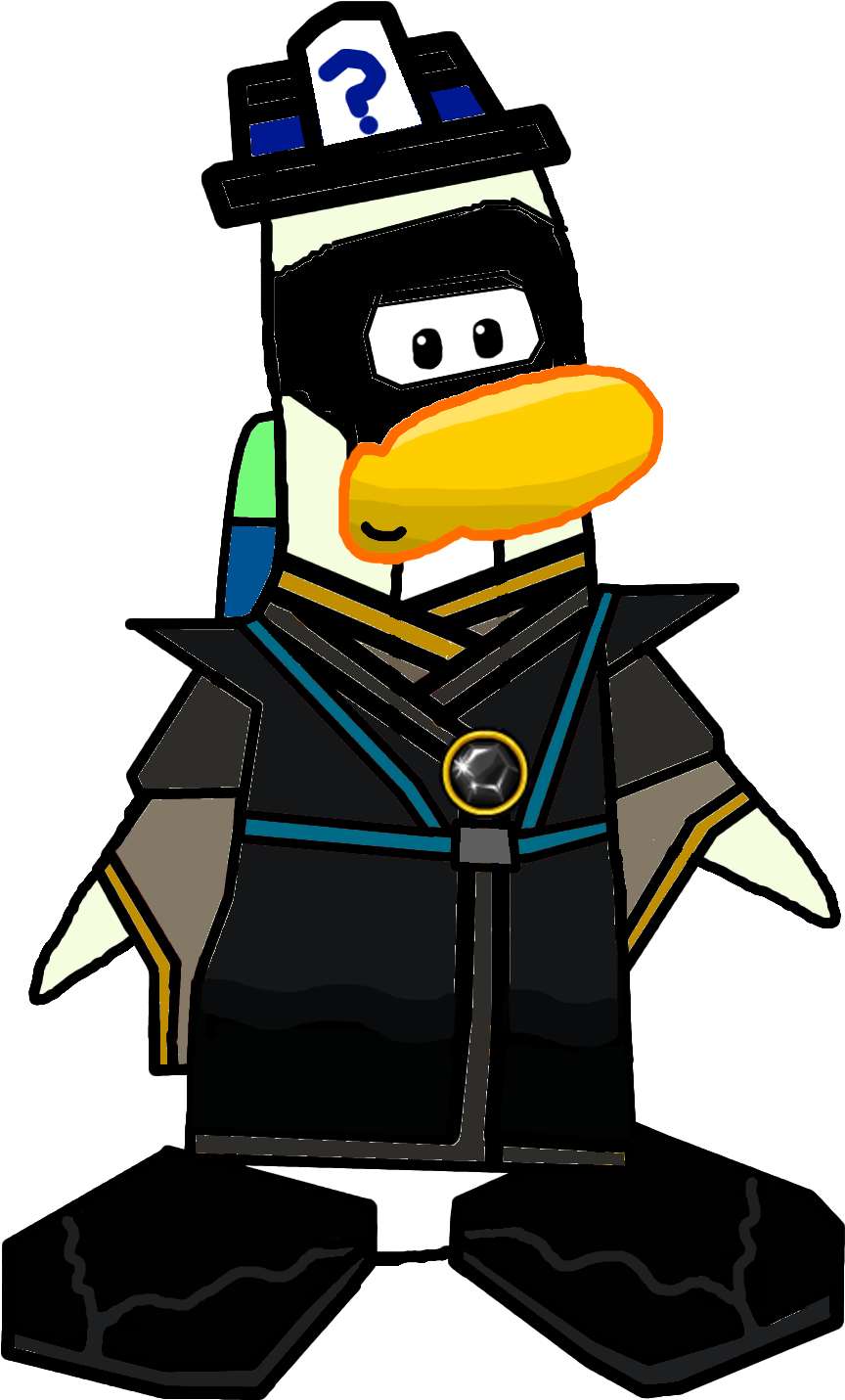 Shadow Quackerpingu - - Cartoon (984x1533), Png Download