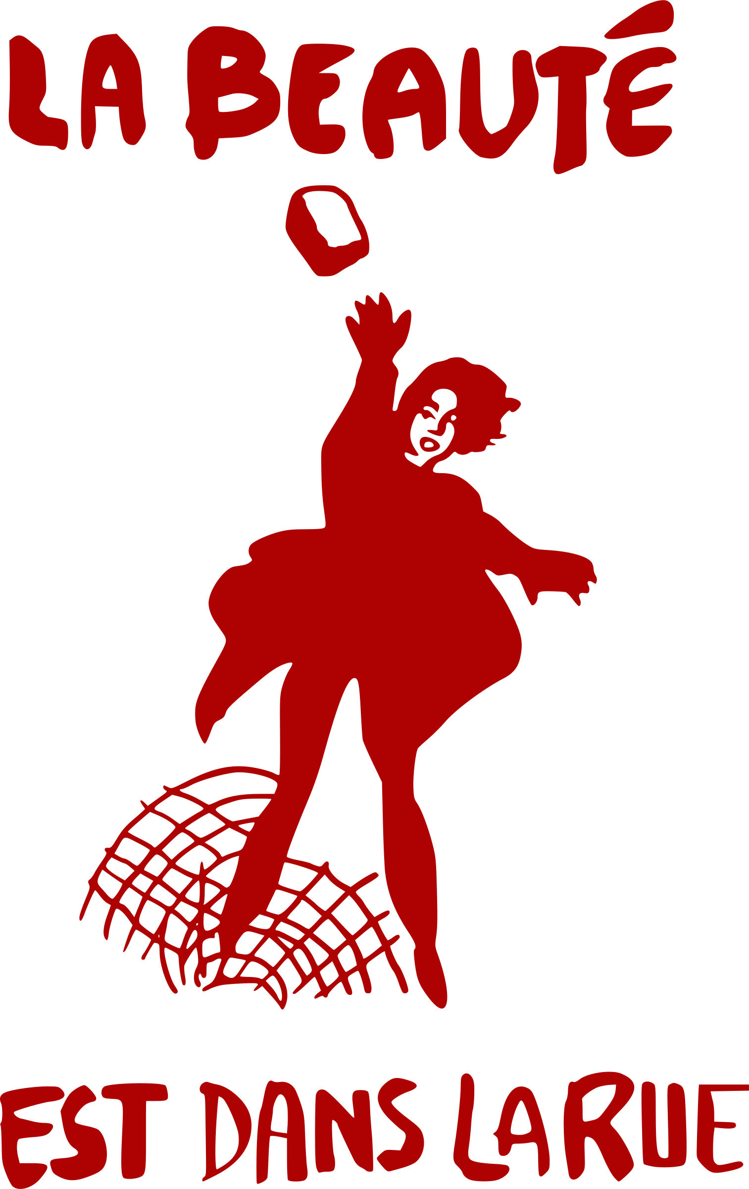 This Free Icons Png Design Of La Beaute Est Dans La - La Beauté Est Dans La Rue Poster (1513x2400), Png Download