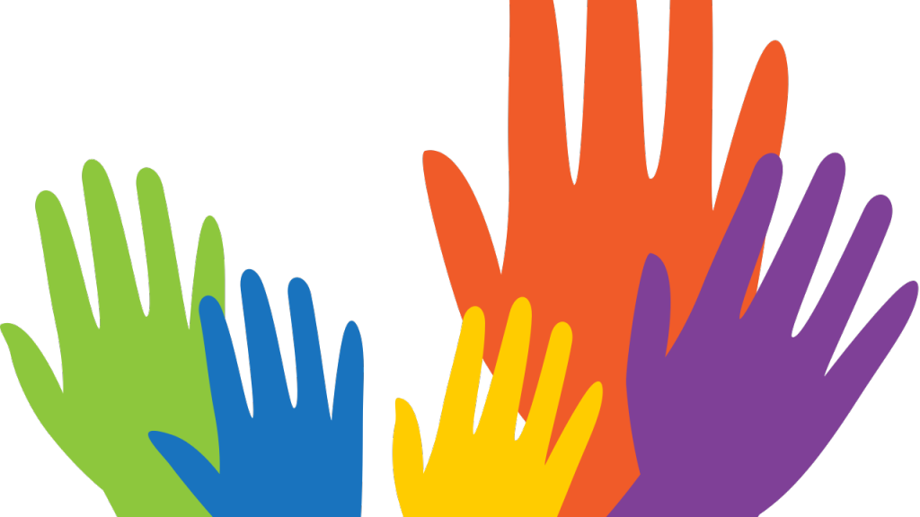 'i Love To Move' Recreation Programs Volunteers Needed - Icon Helping Hands (1024x576), Png Download
