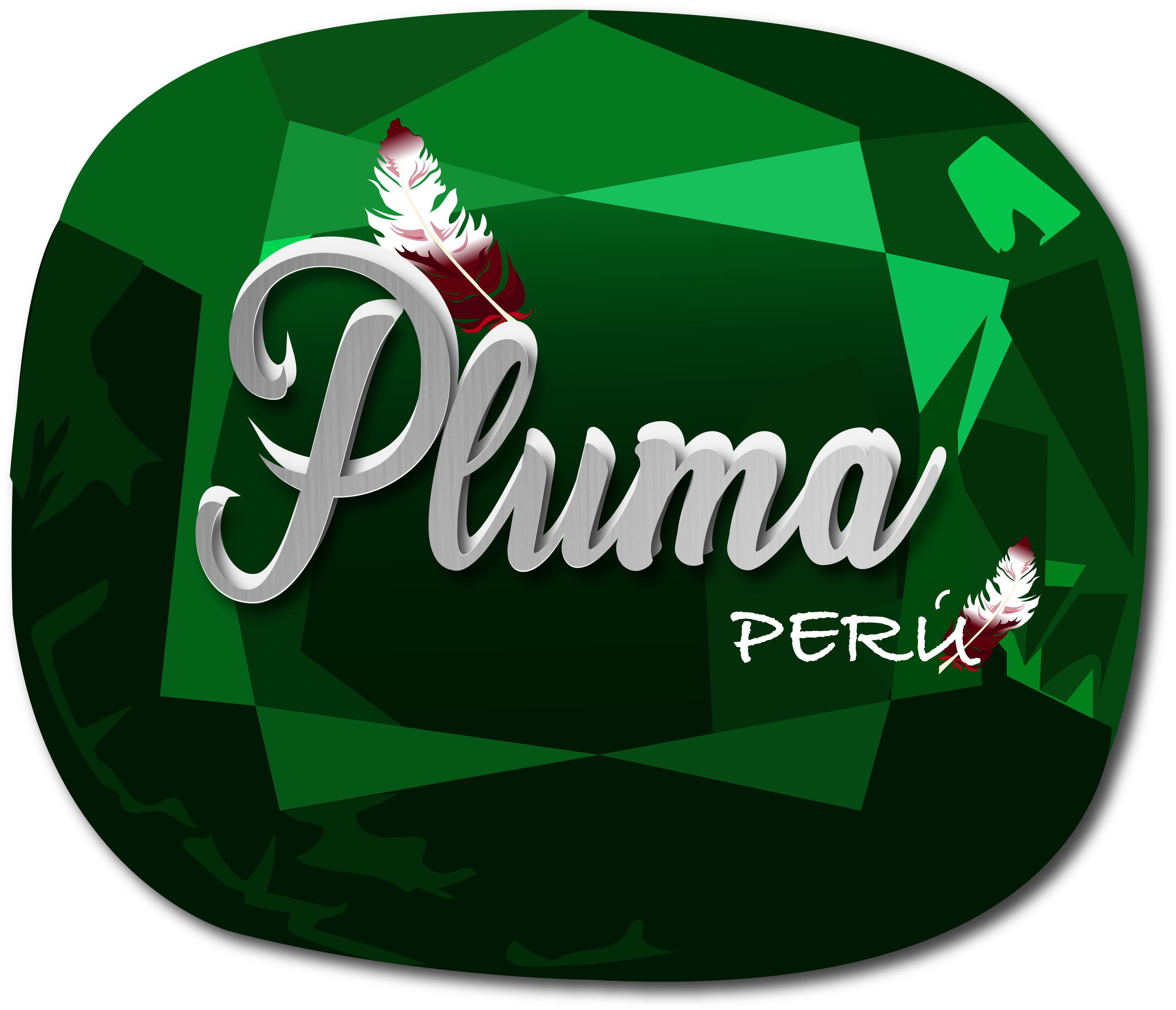 Logo Design By Lgart For Pluma Peru - Illustration (5558x3125), Png Download