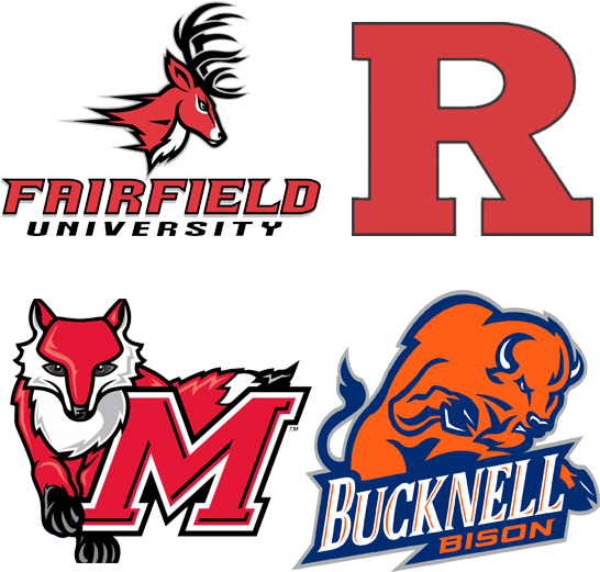 Fu Marist Bucknell Rutgers - Marist College Fox (576x576), Png Download