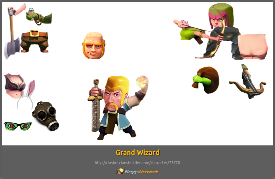 960 X 624 Png 373kb Clash Of Clans Characters Wizard - Tardis Icon (960x624), Png Download