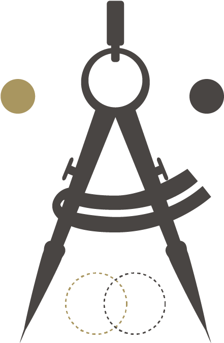 Logo Design Services - Compass Drawing Tool Vector (780x720), Png Download