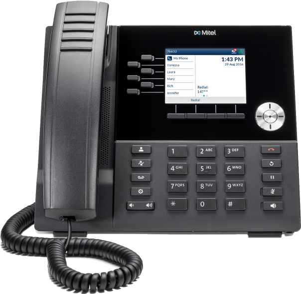 Mitel 6920 - Mitel 6930 Ip Phone (674x615), Png Download