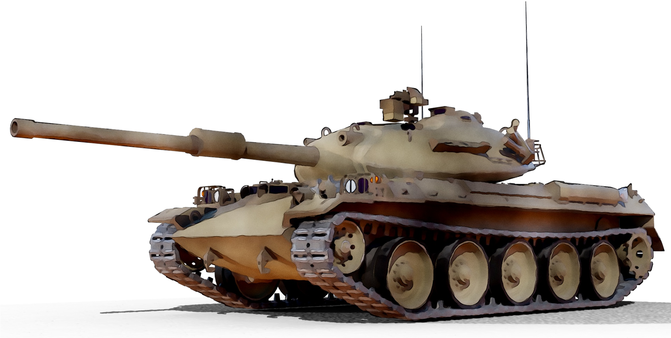 Self-propelled Artillery Tank Gun Hd Image Free Png - Png Hd Png (2208x1242), Png Download