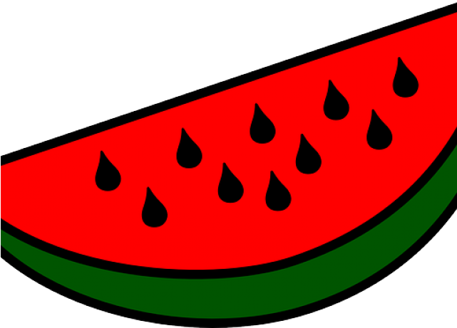 Watermelon Clipart Evil - Watermelon Clip Art (640x480), Png Download