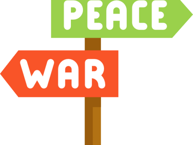 Pigeon Clipart War And Peace - Sign (640x480), Png Download