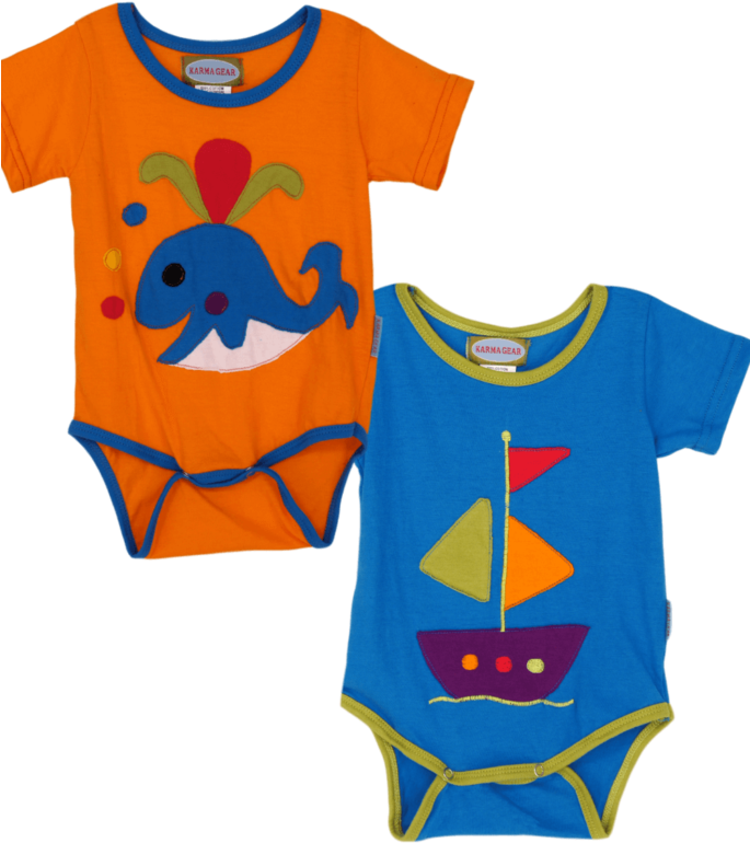 Applique Babygrow - Cartoon (684x855), Png Download