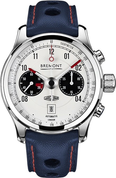 Bremont Jaguar Mkii White Front - Bremont Mkii (450x755), Png Download