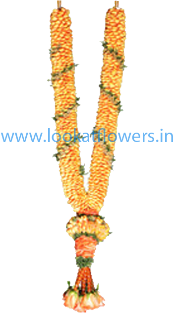 India Malai Flower Transprent Png - Flower Haram For Marriage (700x700), Png Download