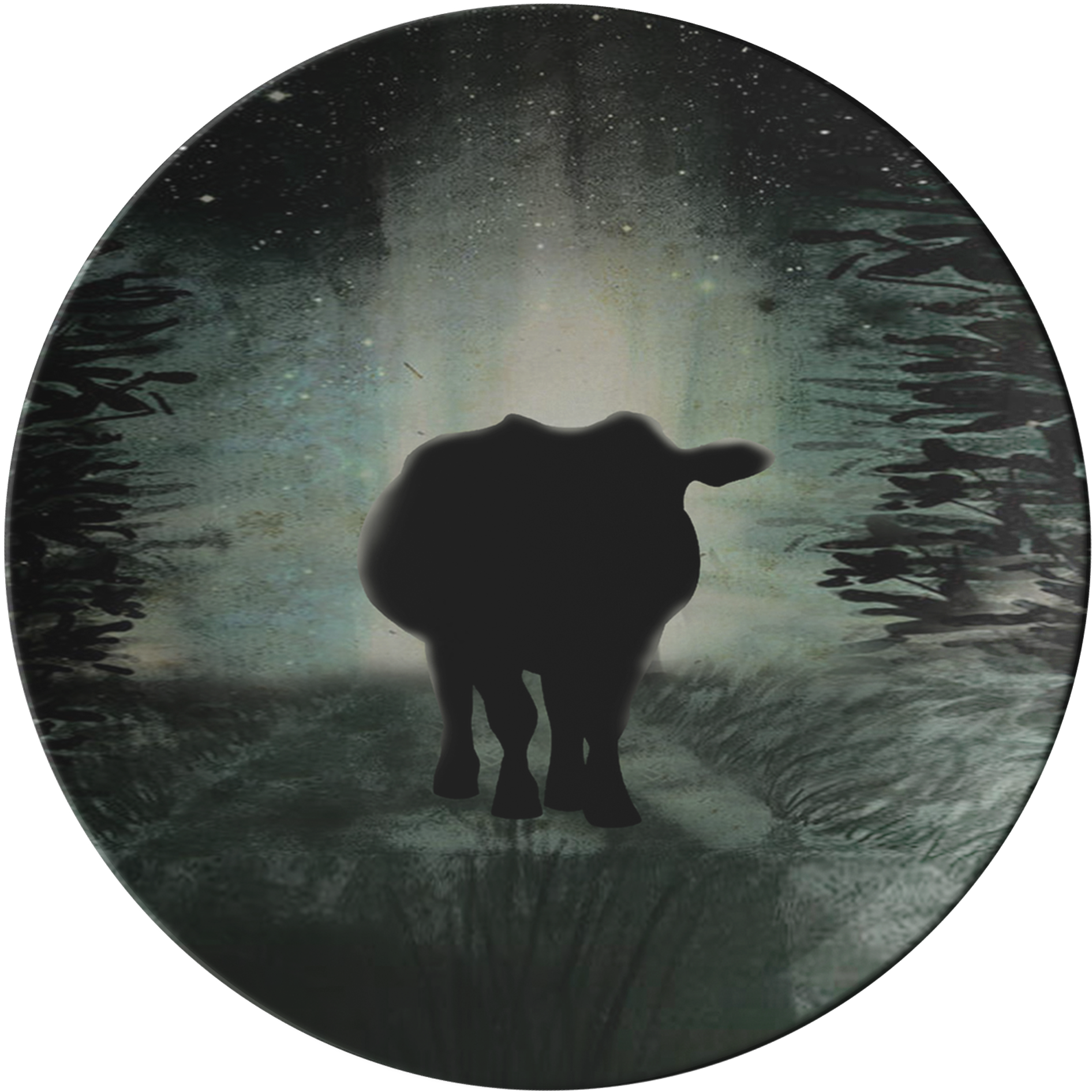 Plate - Cow (2000x2000), Png Download
