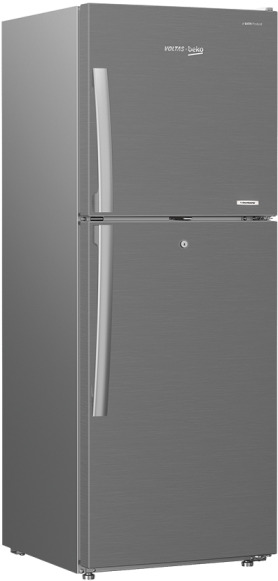 voltas beko 340 l 3 star double door refrigerator