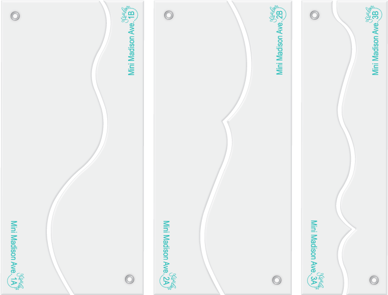 Mini Madison Avenue Designer Template Mini Border Set - Illustration (800x620), Png Download