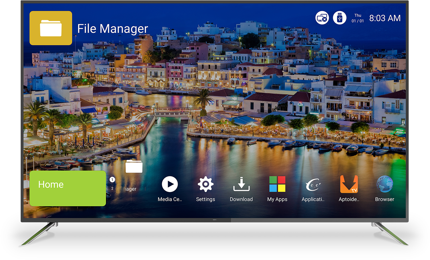 Sc-75au600 - Front - Smart - Крит Фото Hd (1500x933), Png Download