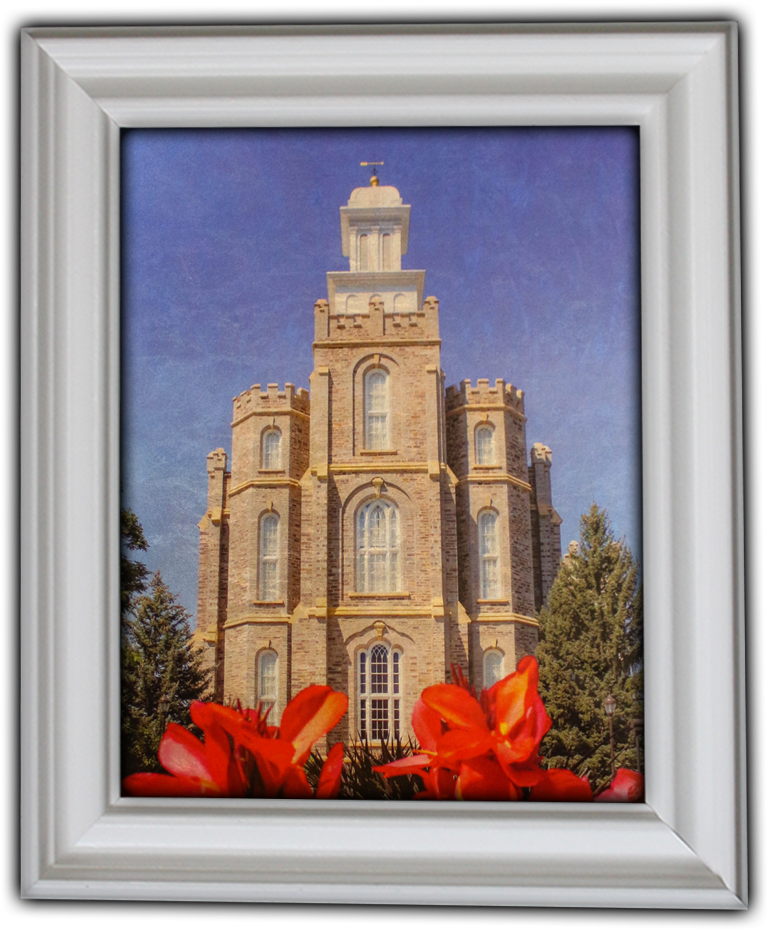 Logan Temple - Logan Utah Temple (1000x1000), Png Download