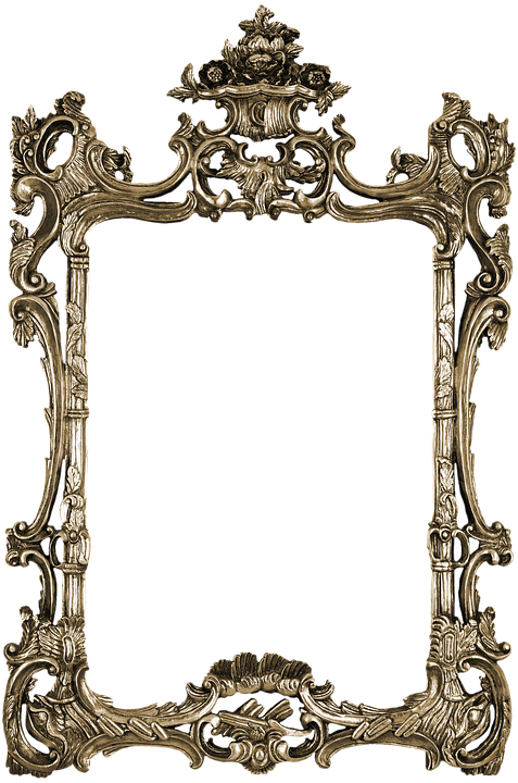 Portrait Frame Png - Chandelier The Sims 4 (477x720), Png Download