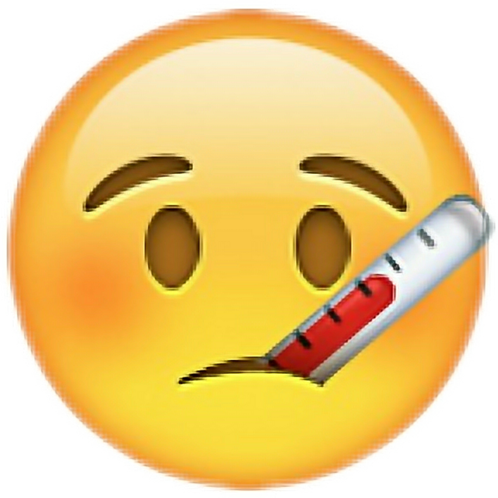 13 Best Sick Emoji Images - Wink Emoji (1024x1024), Png Download