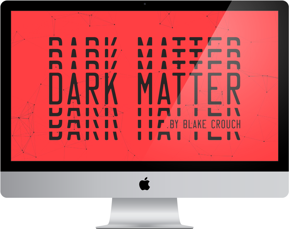 Dark Matter - Computer Monitor (1024x853), Png Download