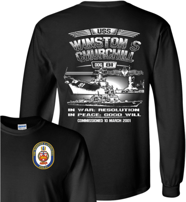 Uss Winston Churchill Ddg 81 T Shirts And Hoodies - Navy Diver Shirt (700x700), Png Download