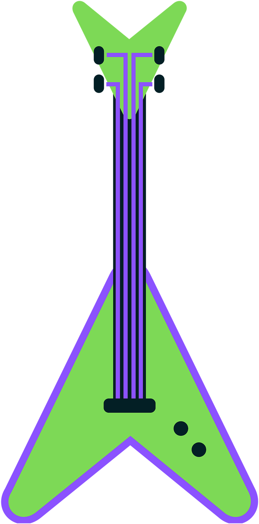 Guitar (1374x1943), Png Download