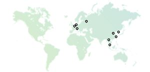 Kanebo, Around The World - Atlas (300x144), Png Download