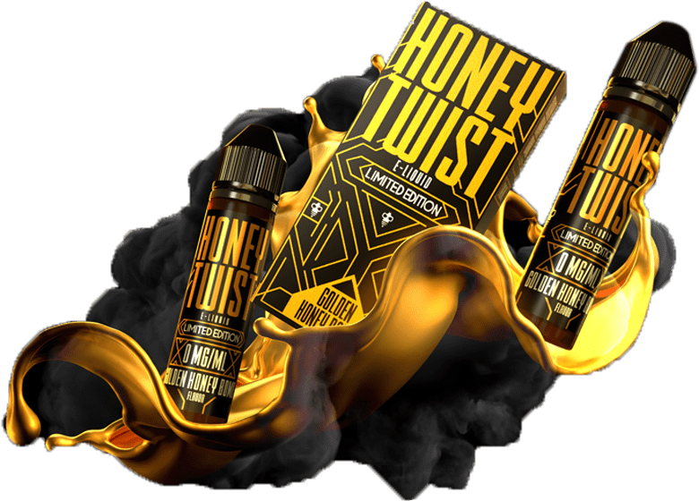 Twist Featured E-liquids - Honey Twist E Liquid (788x577), Png Download