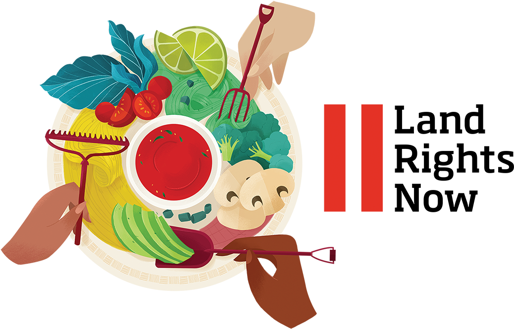 Land Rights Now Global Mobilization - Dia Mundial De La Alimentacion 2018 (1200x736), Png Download