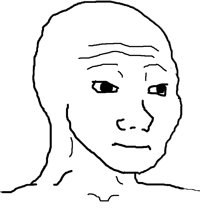 View Samegoogleiqdbsaucenao Wojak , (699x818), Png Download