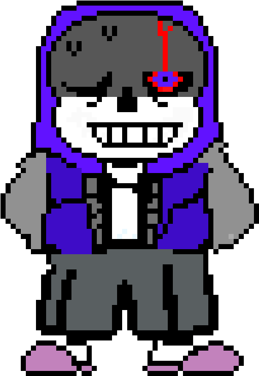 Undertale Sans Pixel Art, HD Png Download, png download, transparent png  image