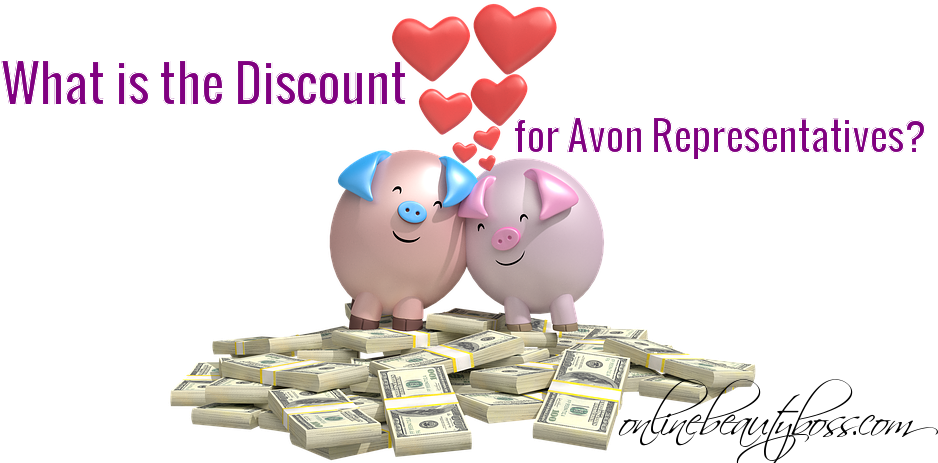 What Is The Discount For Avon Representatives Sign - Heart (960x528), Png Download