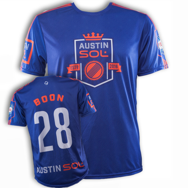 Dark Replica Jersey - Austin Sol Jersey (600x600), Png Download