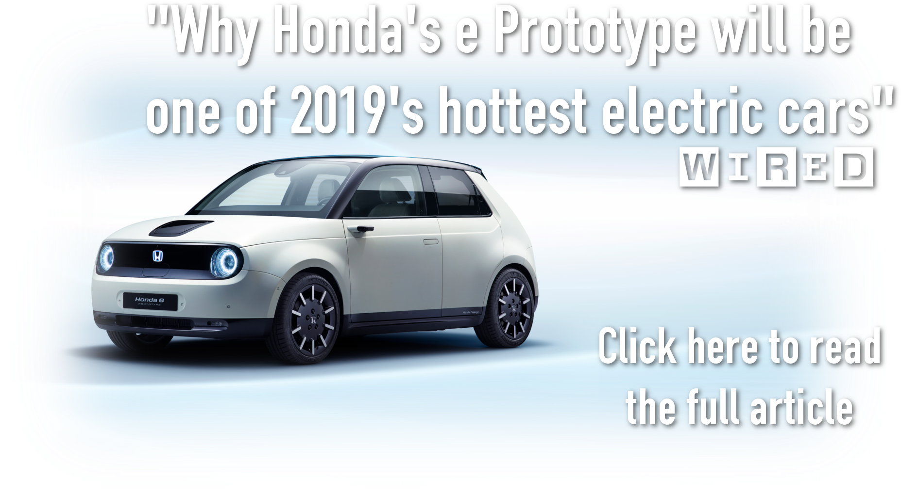 Com On The Journey From Concept To Prototype - Honda Ev (1920x1080), Png Download