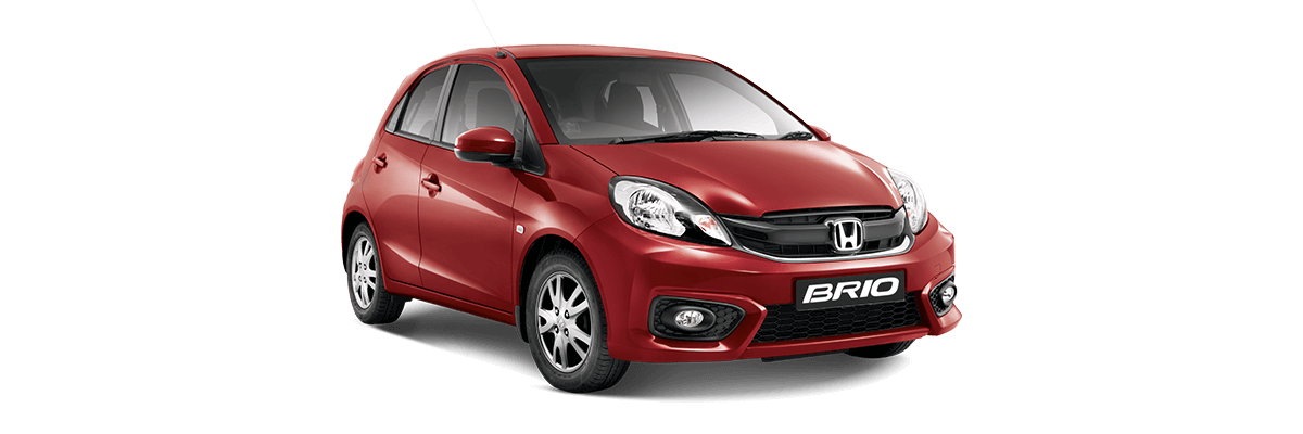 Rally Red - Honda Brio Car Price (1200x400), Png Download