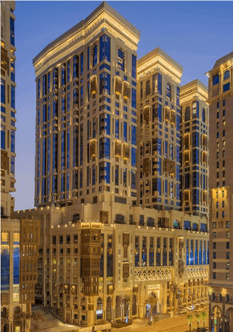 Discover All That Hyatt's Luxurious Makkah Hotel Has - Jabal Omar Jumeirah Makkah Hotel (1400x650), Png Download