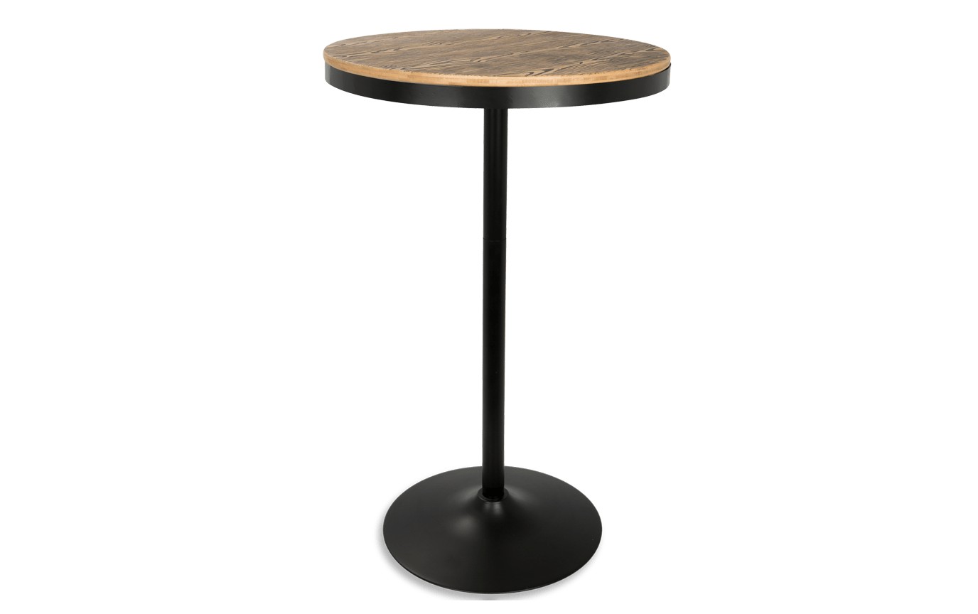 Black High Top Table (1376x864), Png Download
