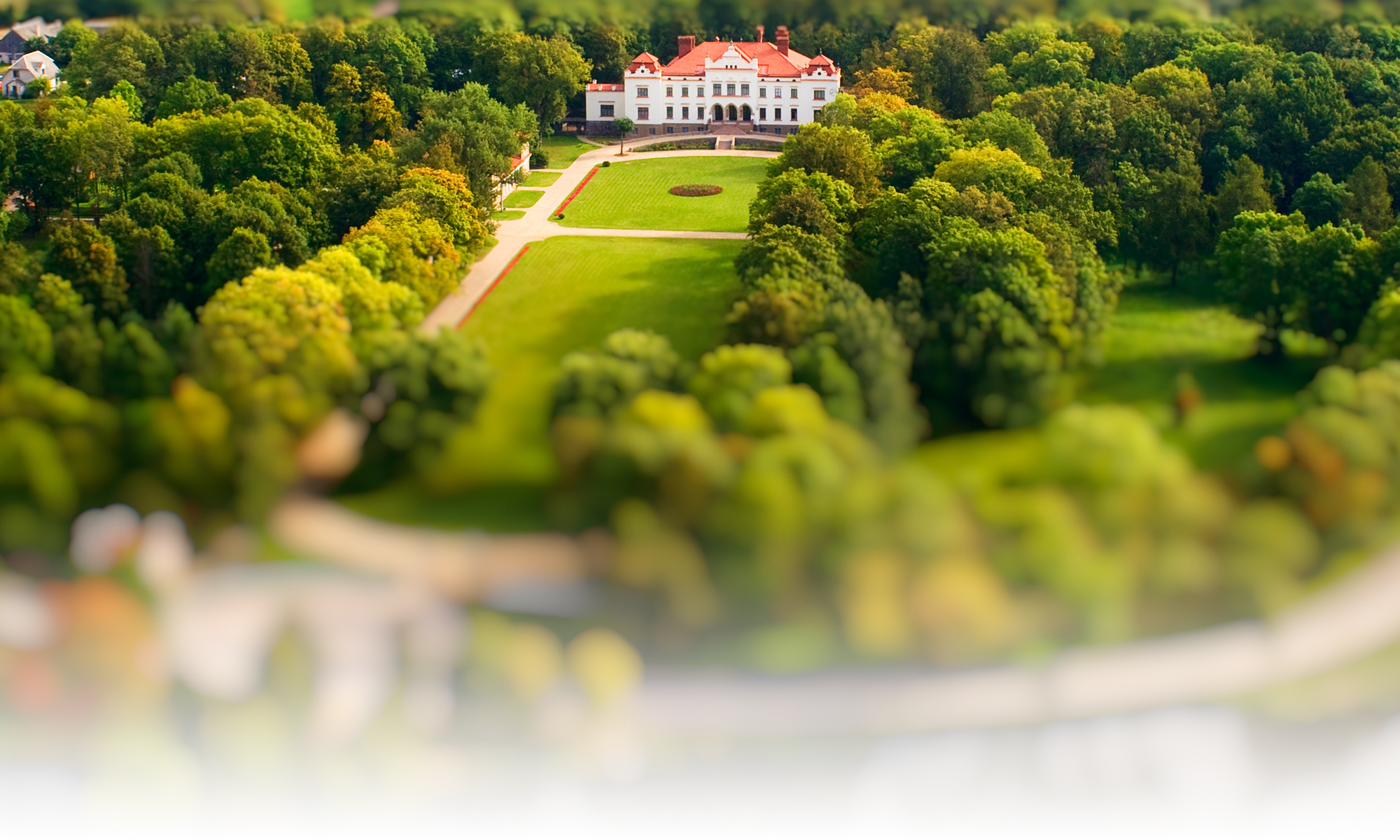 444 - Rokiškio Dvaro Sodybos Parkas (2000x1200), Png Download