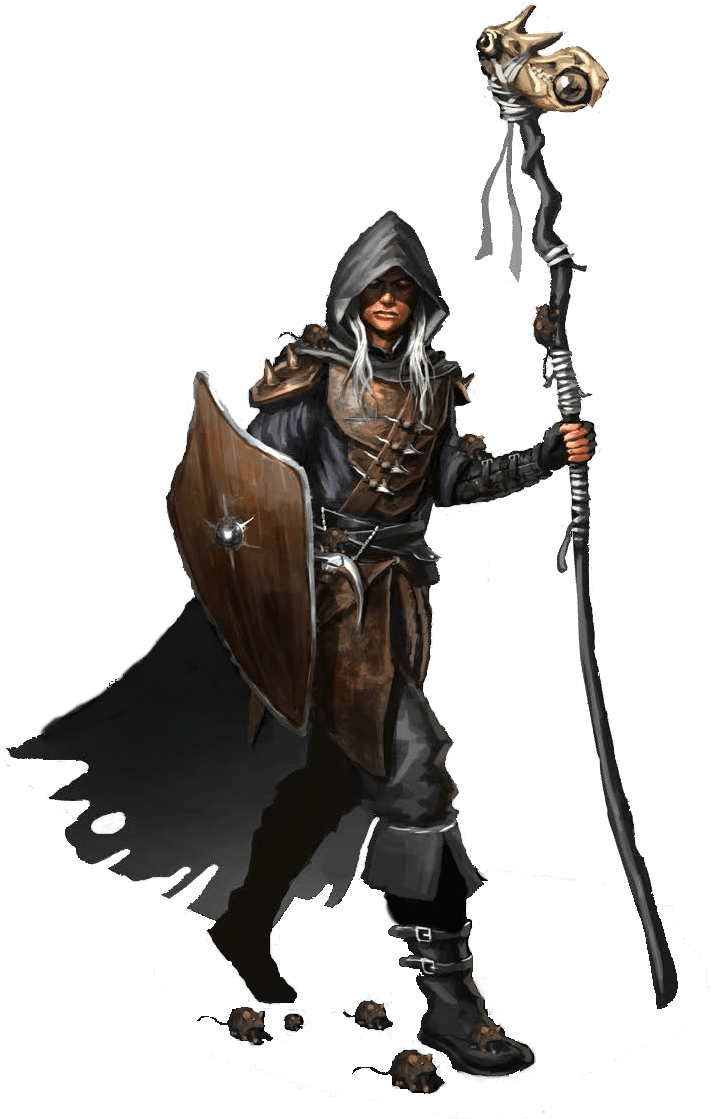 D&d Staff And Shield (780x1123), Png Download