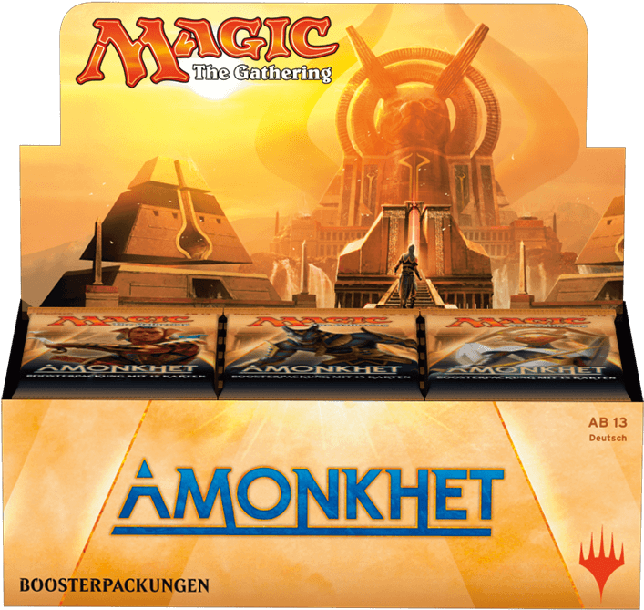 Amonkhet Booster-display Box German - Magic The Gathering Box Booster (800x800), Png Download
