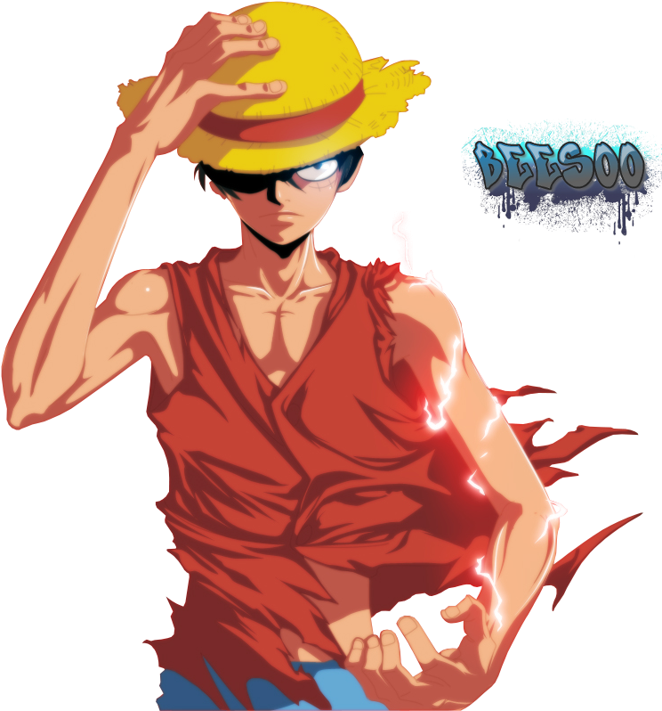 Monkey Sexy Funny Photo - One Piece Luffy Render (764x800), Png Download