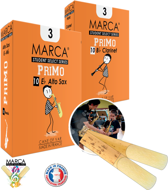 Marca Primo Reeds - Saxophone (634x634), Png Download
