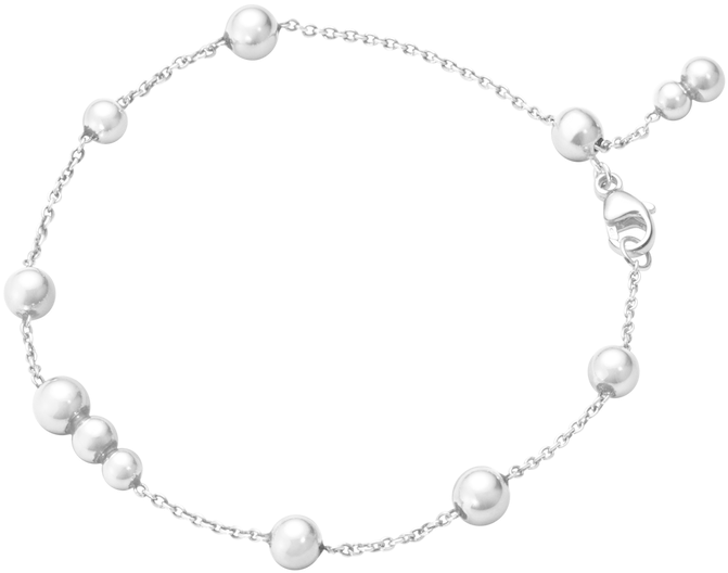 Georg Jensen Moonlight Grapes Sterling Silver Bracelet - Georg Jensen Armbånd (800x800), Png Download