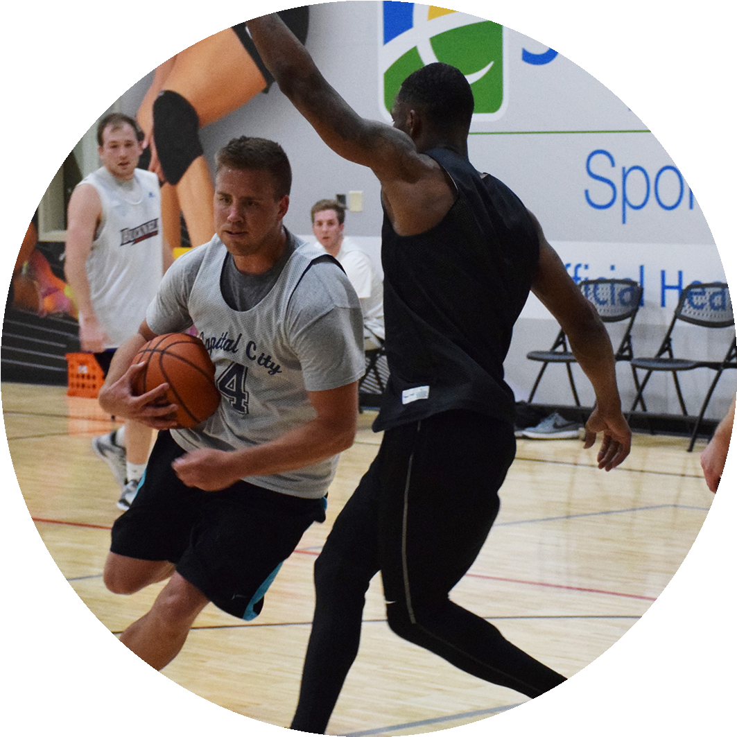 Questions About Our Men's League Email Dylan Or Call - Dribble Basketball (1200x1200), Png Download