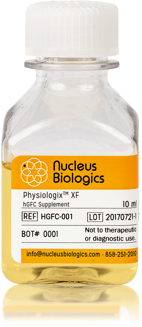 Physiologix Xf Sr - Glass Bottle (600x1138), Png Download