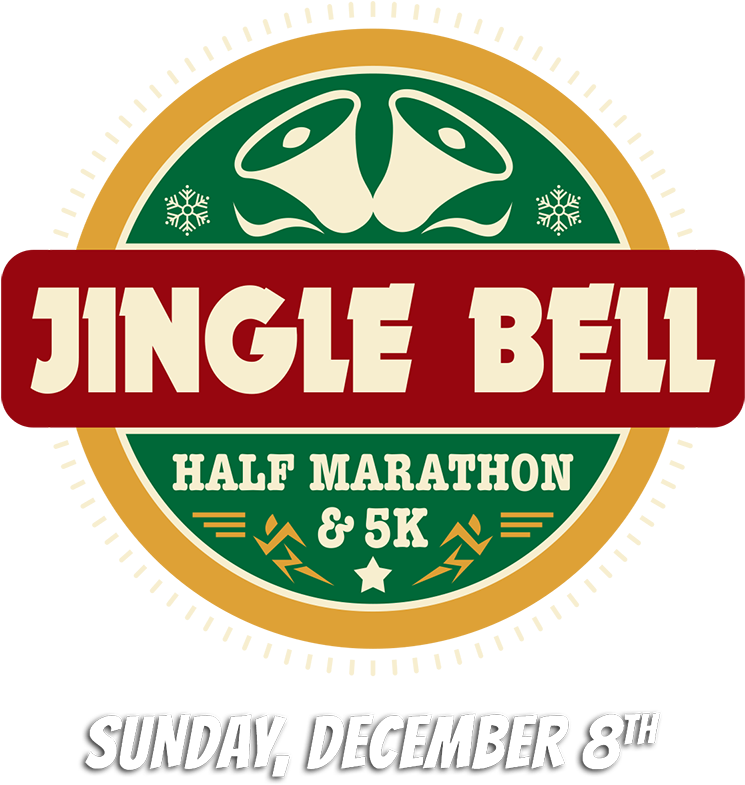 The 7th Annual Jingle Bell Half Marathon & 5k Has A - Label (800x886), Png Download