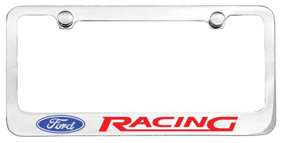 Ea Chrome Lisence Plate Frame Ford Racing - Roseville Midway Ford (980x980), Png Download